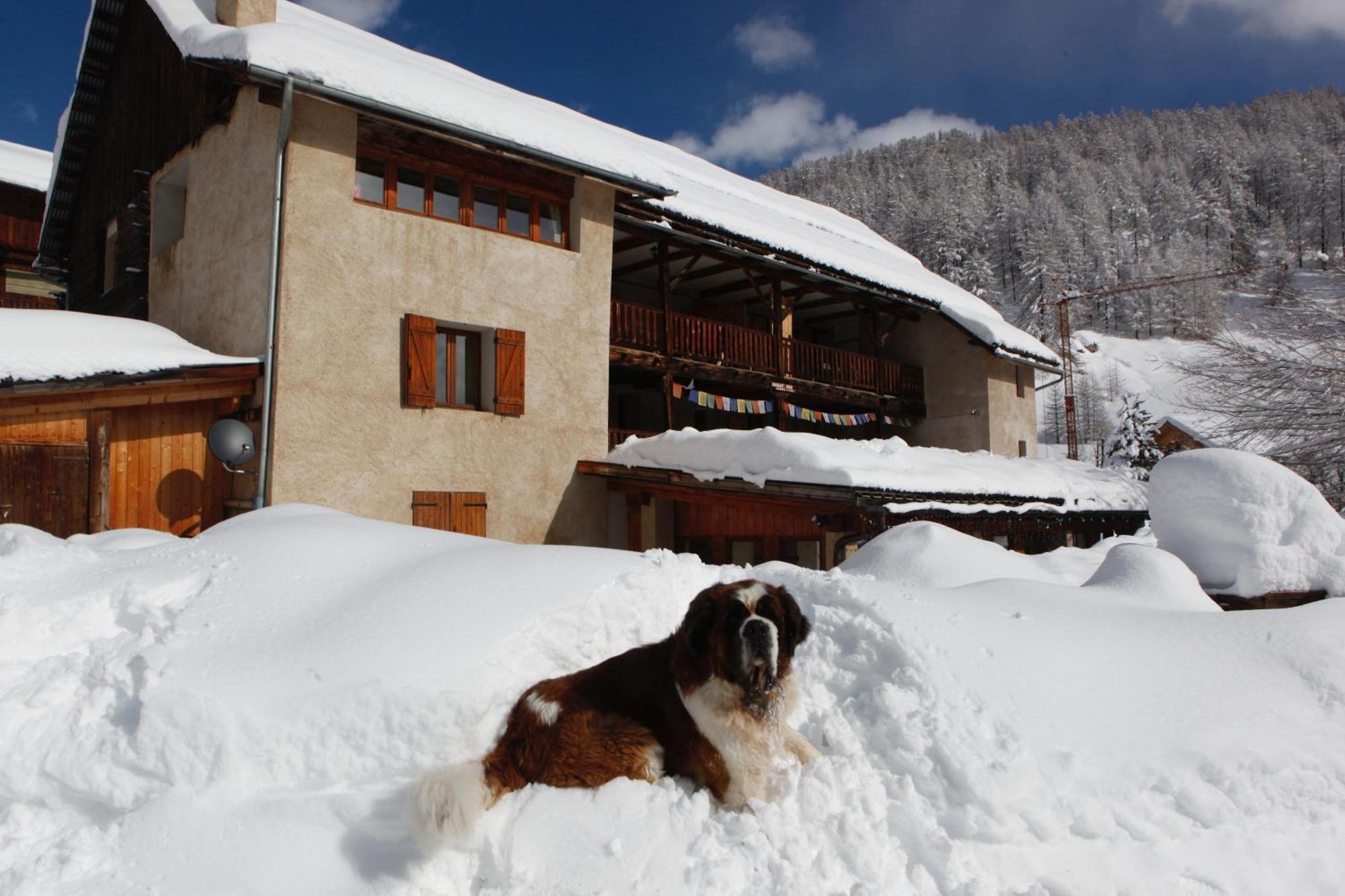 Le Chalet Viso Арвию Екстериор снимка